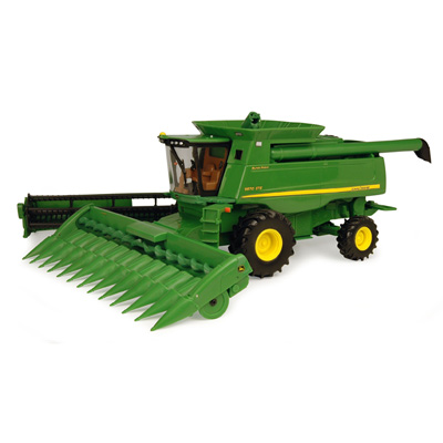 John Deere M4 9870 STS Combine with Corn and Grain Head