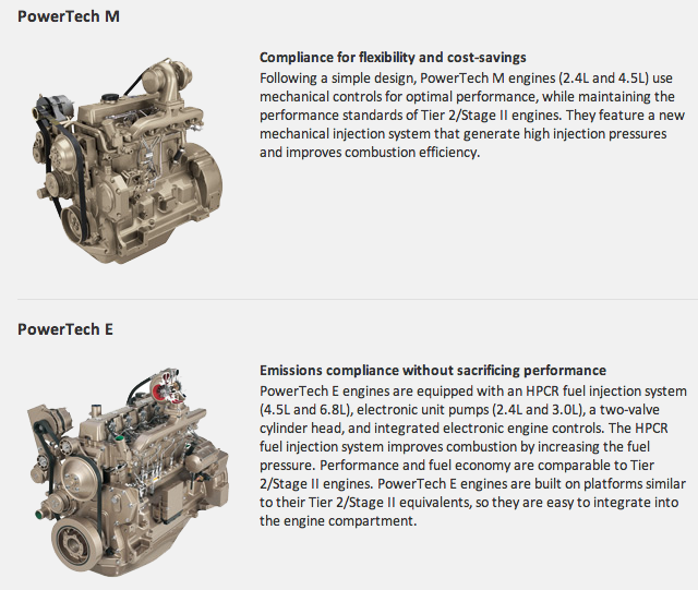 Powertech Engines from Deere & John Deere PowerTech PSX