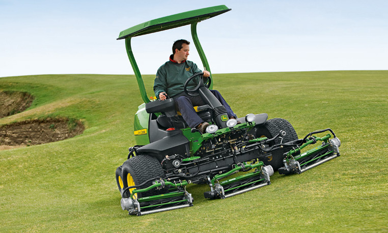 John Deere Mower on Fringe 