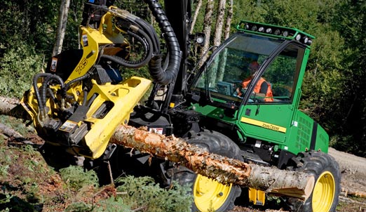 John Deere 770D Forestry Harvester 