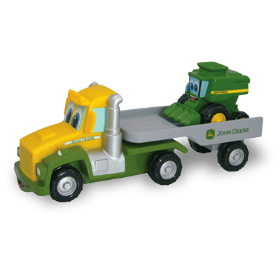 Johnny Tractor Semi Set With Corey Combine