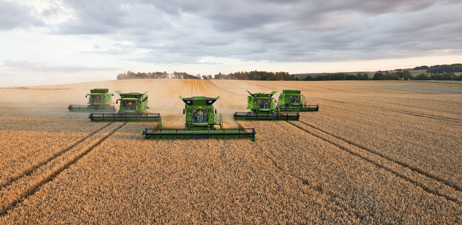 John Deere Combine Fleet 