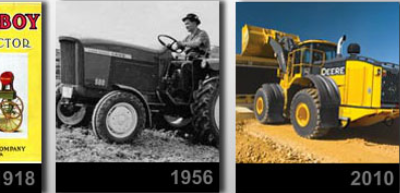 timeline of john deere