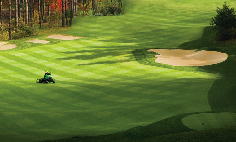 John Deere Mower Zoomed Out