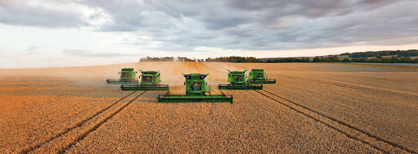 John Deere Combine Fleet
