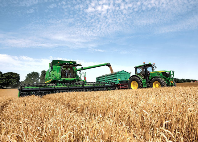 John Deere Combine Machine Sync 