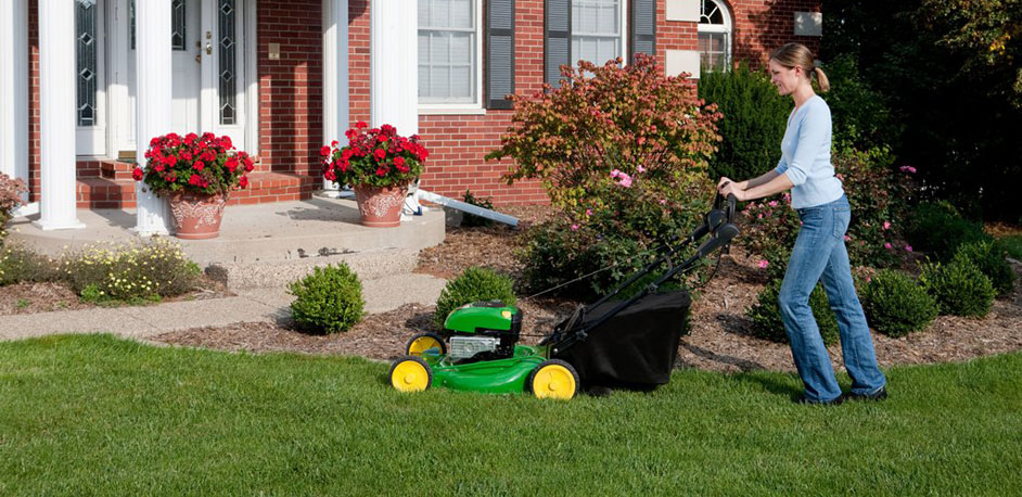 Lawn mower maintenance JD walk behind