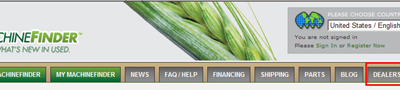 John Deere MachineFinder