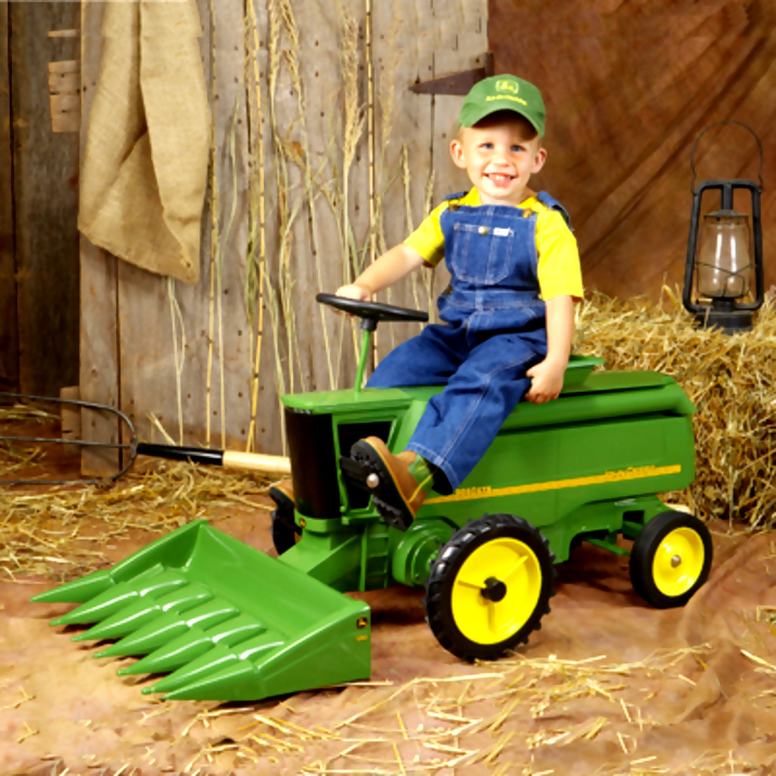 john deere kid24 John Deere Tractors and the Children Who Love Them (25 pics)