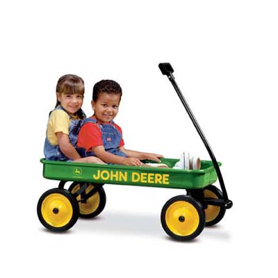 John Deere kids wagon
