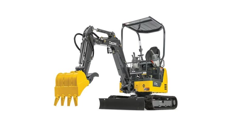 The John Deere 17G Compact Excavator