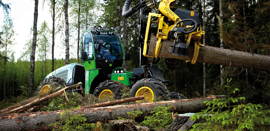 John Deere 1170E Forestry Harvester 
