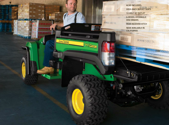 JD gator utility vehicle traditional