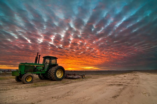 John Deere Sunset 