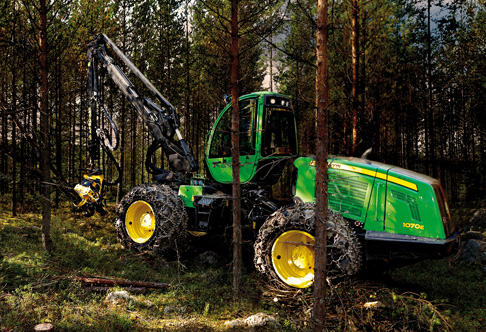 John Deere 1070E Forestry Harvester 