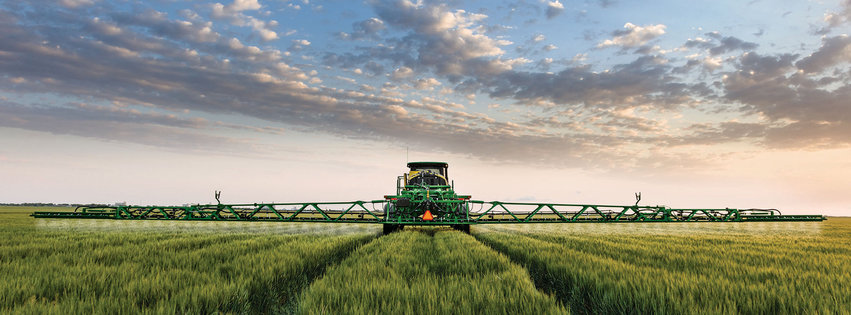 John Deere Sprayer Behind
