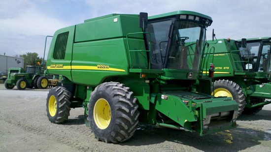 Used John Deere 9650 Combine
